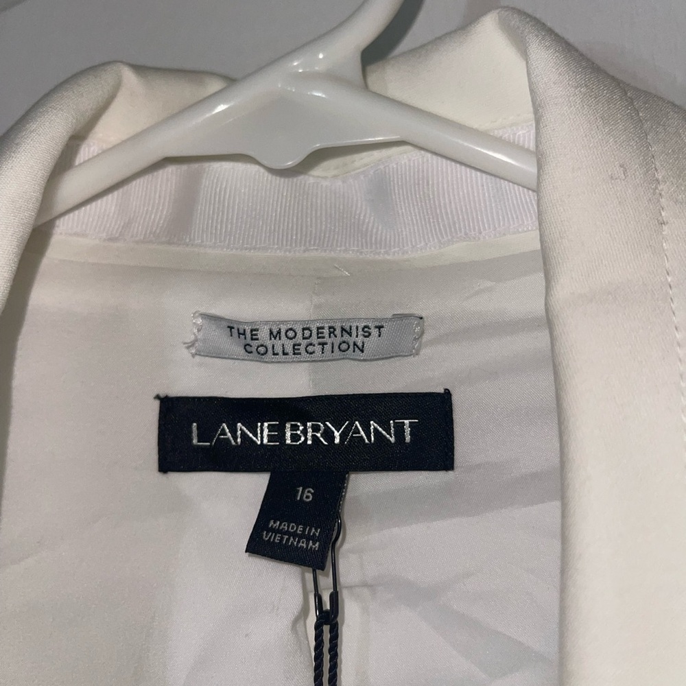 Lane Bryant Women's Cream Blazer - Picture 3 of 5